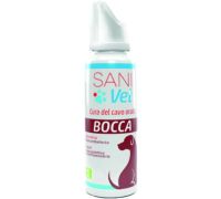 Sani Vet Bocca trattamento per la protezione del cavo orale degli animali domestici limita carie e stomatiti spray 100ml