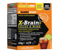 X-Brain Focus & Mind integratore energizzante per sportivi 24 stick