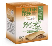 Il Pane di Anna sfogliatine di pane integrale senza glutine 175 grammi