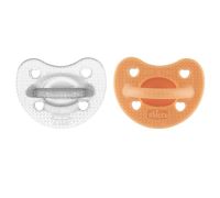 Chicco gommotto luxe 6-16m rosa  2 pezzi