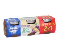Mellin prugna omogeneizzato 3 x 100 grammi