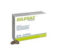 Dilegas integratore per l'eliminazione dei gas intestinali 30 compresse