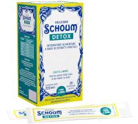 Soluzione Schoum Detox integratore per la depurazione dell'organismo 20 stick 11ml