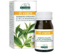 Tè verde estratto titolato azione antiossidante 60 pastiglie