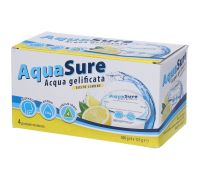 Abbott aquasure acqua gelificata gusto limone alimento a fini medici speciali 4 porzioni da 125 grammi