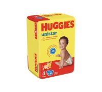 Huggies Unistar pannolini 7-18kg taglia 4 16 pezzi