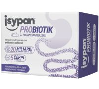 Isypan Probiotik integratore per l’equilibrio della flora batterica intestinale 24 bustine orosolubili