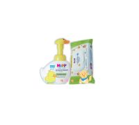 Hipp special pack mousse detergente paperella 250ml + 20 salviette umidificate 6 pezzi