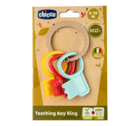Chicco chiavi massaggia eco+ gioco dentizione per bambini