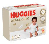 Huggies Extra Care pannolini 8-16kg taglia 4 33 pezzi