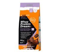 Whey protein dream tasty brownie integratore a base di proteine 350 grammi