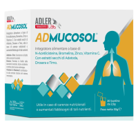 Admucosol integratore per l'apparato respiratorio  20 bustine