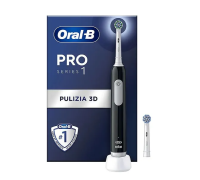 OralB Pro Series 1 spazzolino elettrico nero + 1 testina di ricambio