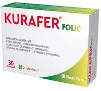 Kurafer folic integratore di ferro 30 capsule