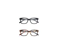 Corpootto bipack nero-tartaruga occhiali da lettura +1,50