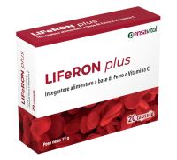Liferon plus integratore a base di ferro con vitamina C 20 capsule