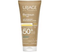 Uriage Bariésun spf50+ latte idratante protezione solare viso corpo tubo cartone 200ml