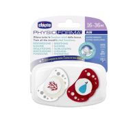 Chicco Air succhietto luminoso rosso 16-36m 2 pezzi
