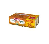 Plasmon 100% frutta 4 frutti omogeneizzato 6 x 80 grammi