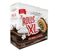 Tomasello rolls xl merendina alla nocciola senza glutine 180 grammi