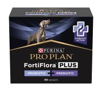 Fortiflora Cane Plus mangime complementare probiotico per favorire il benessere intestinale e digestivo 30 bustine
