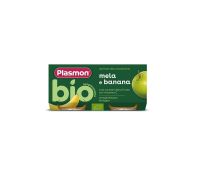 Plasmon Bio banana mela omogeneizato 2 x 80 grammi