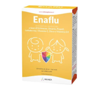 Enaflu integratore per il sistema immunitario e respiratorio 10 bustine x 10ml