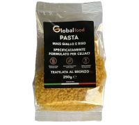 Global food stelline mais giallo e riso pasta senza glutine 250 grammi