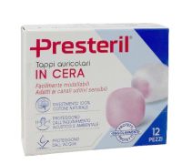 Presteril tappi auricolari in cera 12 pezzi