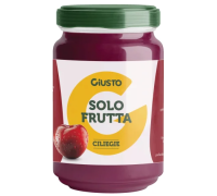 Giusto Solo Frutta confettura di ciliegie 220 grammi