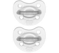 Chicco Crystal gommotto in silicone 6-16 mesi 2 pezzi