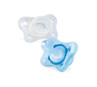 Chicco gommotto mini azzurro 0-2m 2 pezzi
