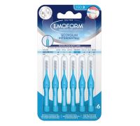 Emoform scovolini interdentali iso 3 celeste 6 pezzi