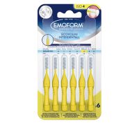 Emoform scovolini interdentali iso 4 giallo 6 pezzi