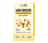 Foralle mini grissini all'olio evo senza glutine 100 grammmi