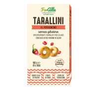 Foralle tarallini al peperoncino senza glutine 6 monodose x 30 grammi