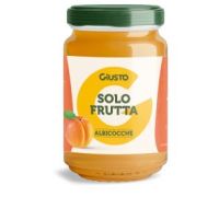 Giusto Solo Frutta confettura albicocca 220 grammi