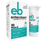 Enteroben 50mld integratore per l'equilibrio intestinale 30 capsule vegetali