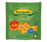 Farabella mezzi rigatoni pasta senza glutine 1kg