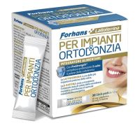 Forhans Lattoferrina per impianti & ortodonzia integratore per il benessere del cavo orale 30 stick-pack orosolubili