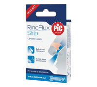 Rinoflux Strip cerotto nasale per naso chiuso e russamento misura standard 30 pezzi