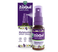 Vicks zzzquil natura melatonina spray orale integratore per il sonno 30ml