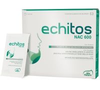 Echitos Nac 600 integratore per la tosse e il tono della voce 14 bustine