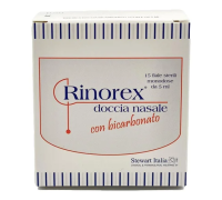 Rinorex Doccia Nasale con bicarbonato 15 fiale sterili monodose 5ml
