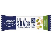 Enervit barretta proteica gusto pistacchio ricoperta di cioccolato bianco low sugar 27 grammi