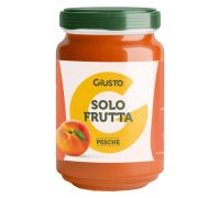 Giusto Solo Frutta confettura pesca 220 grammi