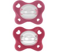 Chicco Physioforma succhietti dual soft rosa 16-36 mesi 2 pezzi