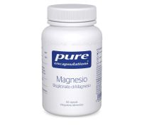 Pure Encapsulations Magnesio BIsglicinato integratore per crampi e relax 60 capsule