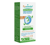 puressentiel Respirazione Sinus Express dispositivo medico per sinusite rinite e congestione spray nasale 15ml