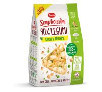 Doria senza glutine semplicissimi 90% legumi con ceci, lenticchie e piselli 60 grammi